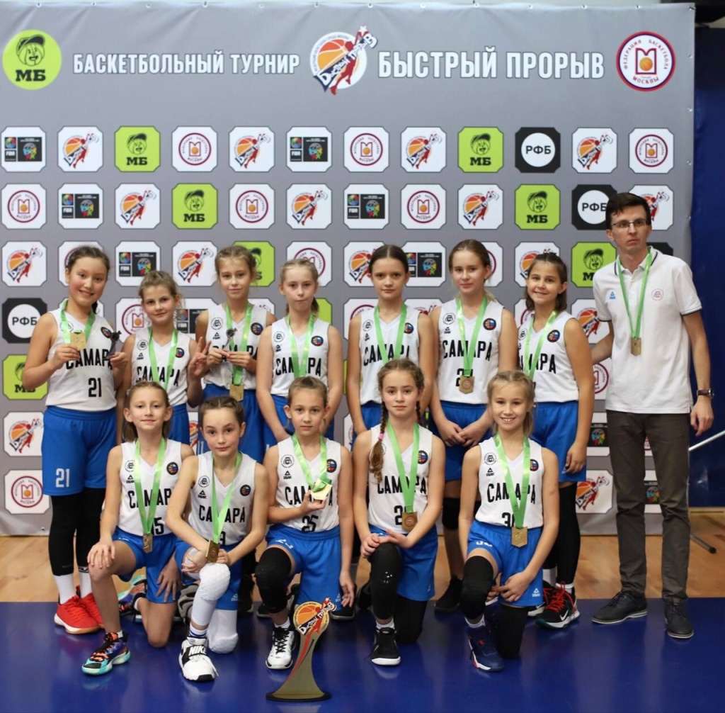 Академия баскетбола "Самара-Юниор" - победители турнира "Быстрый прорыв - Минибаскет" среди девочек 2013 года рождения!